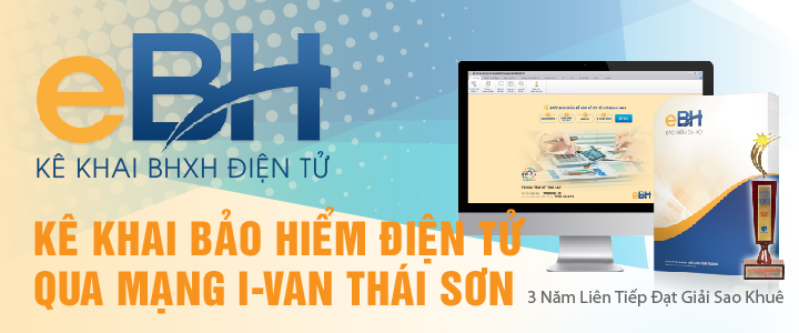 Phần mềm khai BHXH điện tử EBH của nhà cung cấp IVAN Thái Sơn