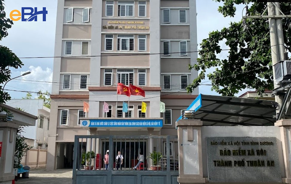 Trụ sở làm việc cơ quan bảo hiểm xã hội thành phố Thuận An
