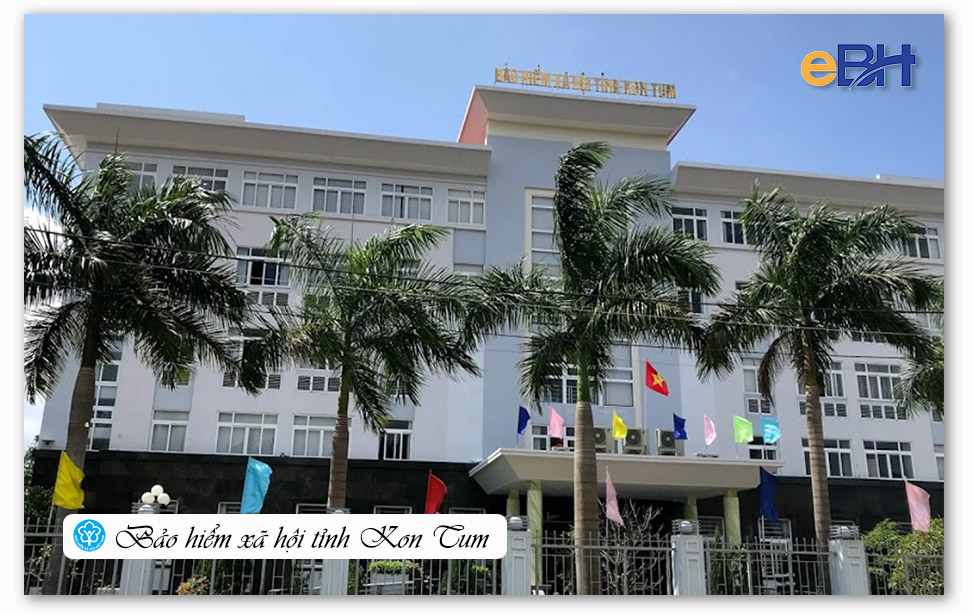 Trụ sở làm việc của BHXH tỉnh Kon Tum tại số 179 Ba Đình, Tp Kon Tum