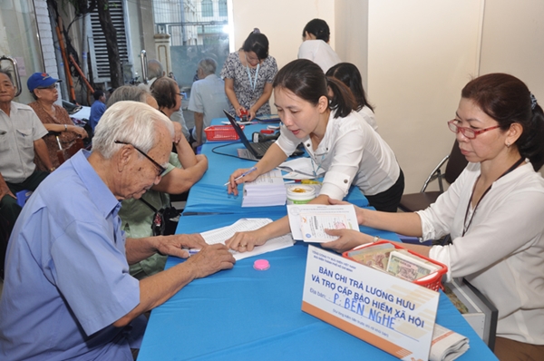 Chính sách tiền lương hưu cho người tham gia BHXH