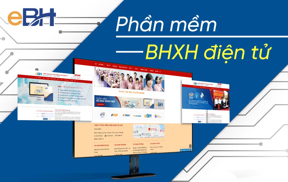 Phần mềm bảo hiểm xã hội điện tử eBH của công ty Thái Sơn