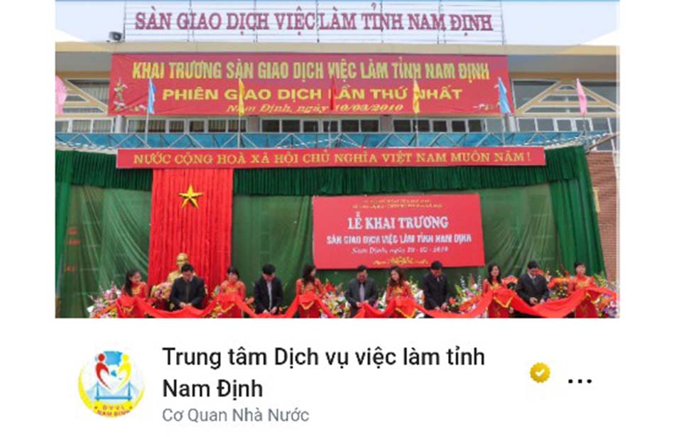 Trung tâm Dịch vụ Việc làm tỉnh Nam Định