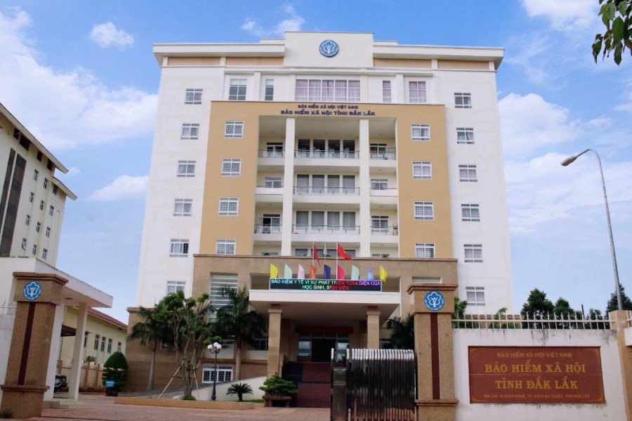 Bảo hiểm xã hội tỉnh Đắk Lắk, địa chỉ và cơ cấu tổ chức mới