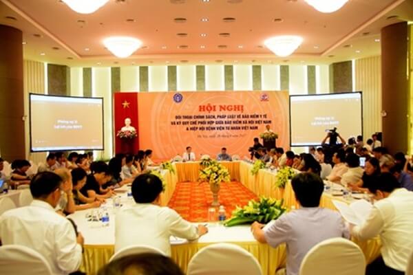 Các bệnh viện tư nhân trực tiếp đối thoại với lãnh đạo Bảo hiểm xã hội Việt Nam