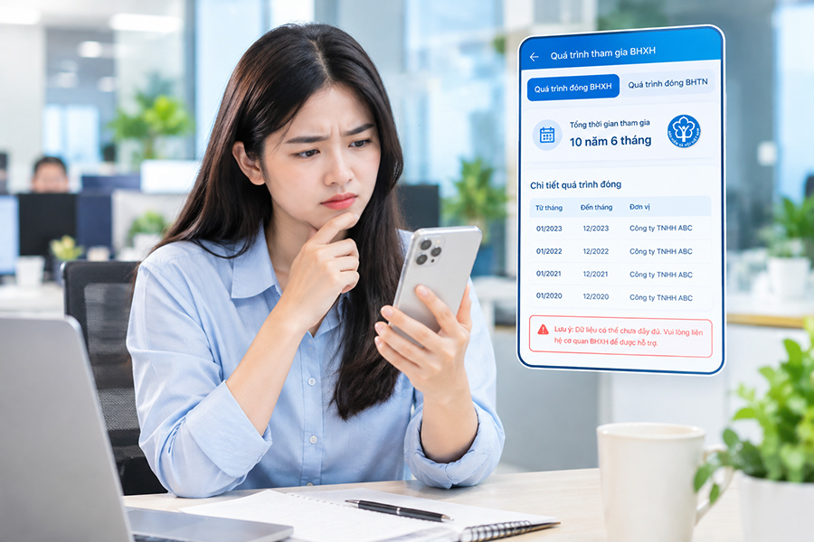 Cách xử lý khi bị thiếu năm đóng bảo hiểm trên VssID