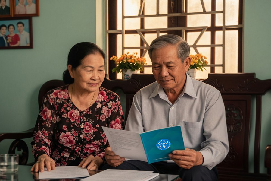 Chưa đủ năm đóng BHXH vẫn được nhận trợ cấp hằng tháng