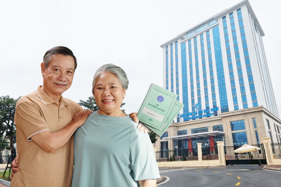 Điều chỉnh lương hưu, trợ cấp BHXH hàng tháng tăng 8% từ 01/7/2026