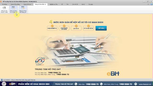 Hướng dẫn đăng ký giao dịch BHXH điện tử qua phần mềm eBH