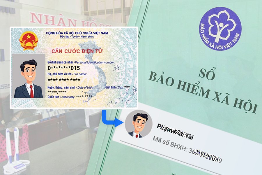 Sử dụng số định danh cá nhân thay thế mã số BHXH từ 8/2025