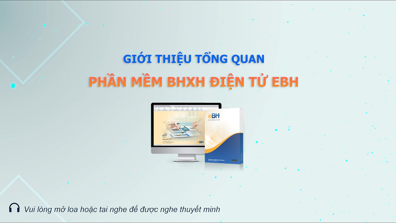 Tổng quan về Phần mềm BHXH điện tử EBH
