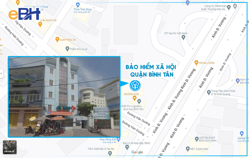 Thông tin liên hệ cơ quan Bảo hiểm xã hội quận Bình Tân