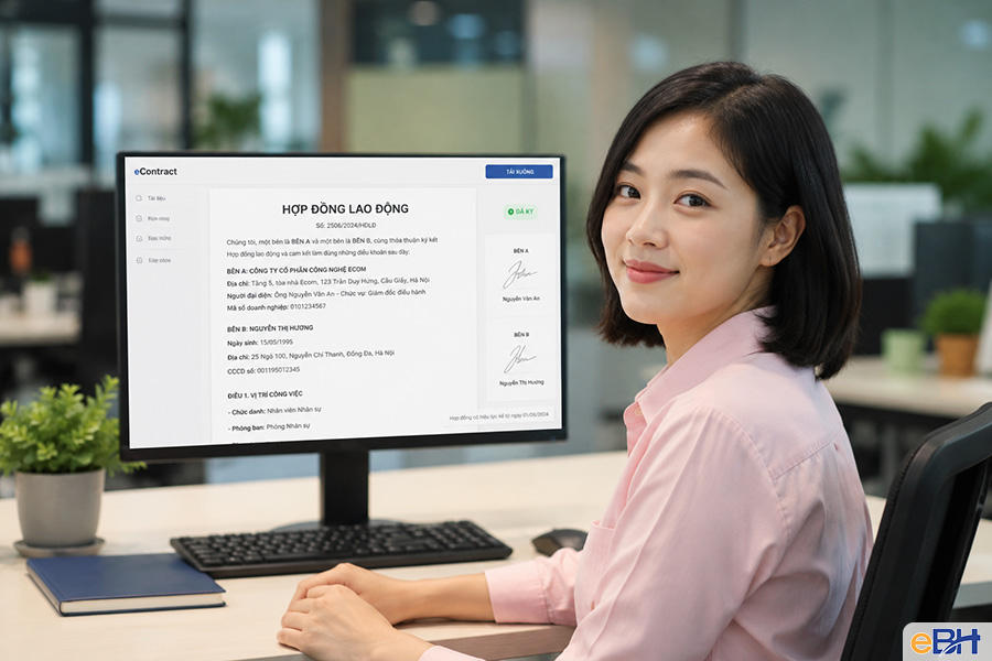 Hợp đồng lao động điện tử: Điểm mới áp dụng từ 01/7/2026