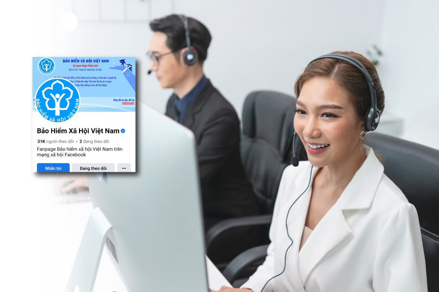 Quy trình 06 bước hỗ trợ hưởng bảo hiểm qua MXH và email