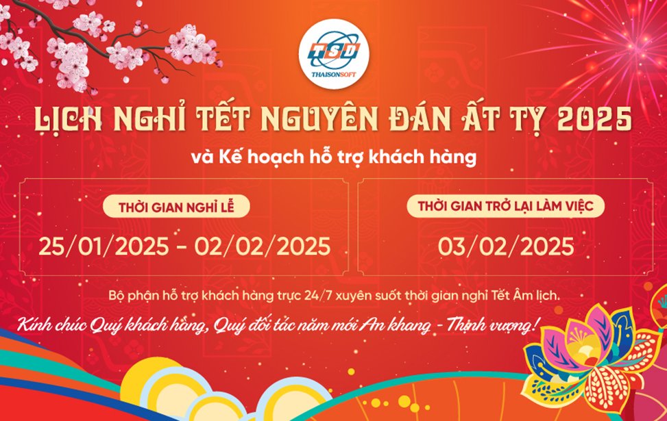 EBH THÔNG BÁO LỊCH NGHỈ TẾT NGUYÊN ĐÁN 2025