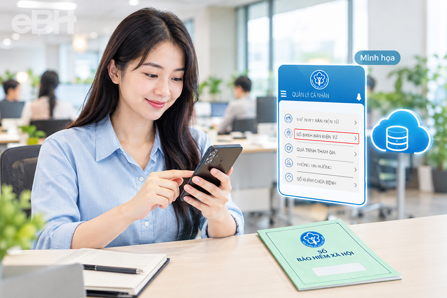 Hướng dẫn cách nhận và sử dụng sổ BHXH điện tử trên VssID