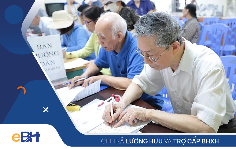 Cách xem lịch chi trả lương hưu và trợ cấp BHXH hàng tháng