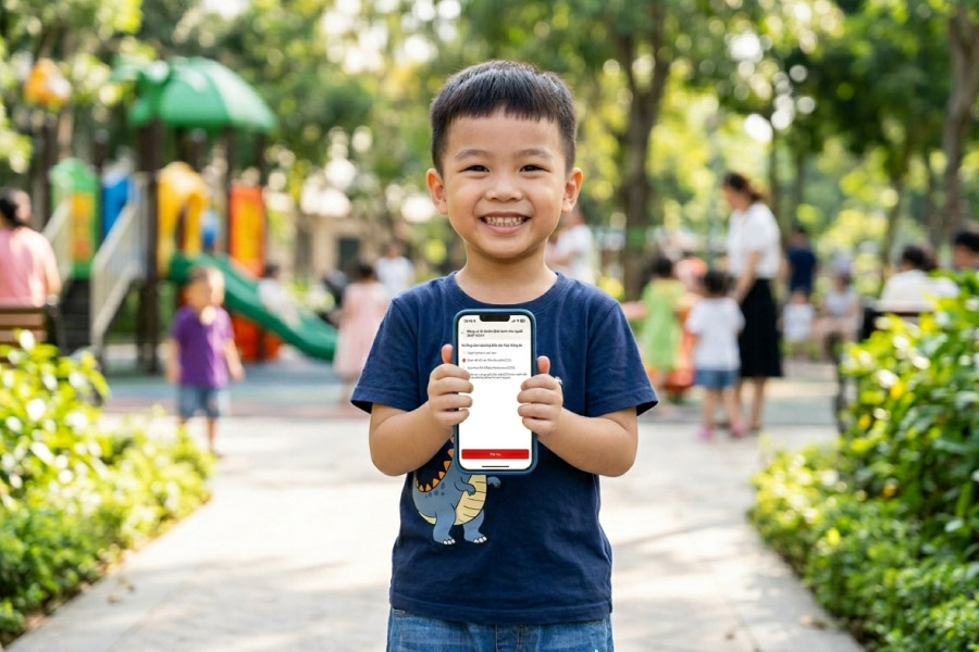 Hướng dẫn định danh điện tử cho người dưới 14 tuổi trên VNeID