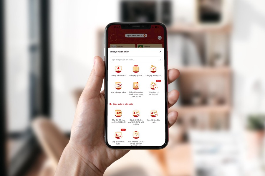 Thêm 2 thủ tục hành chính mới về BHXH trên ứng dụng VNeID