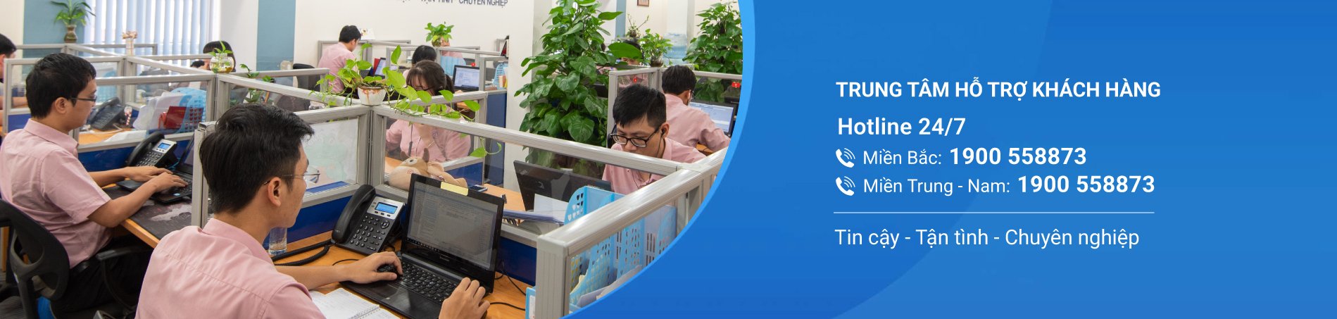 Dịch vụ tư vấn, hỗ trợ 24/7